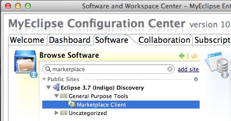 Adding the Eclipse Marketplace